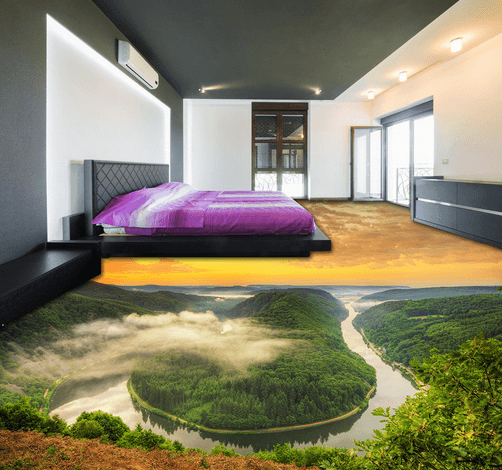 3D Natural 215 Floor Mural Wallpaper AJ Wallpaper 2