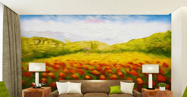 3D Abstract Flower 235 Wallpaper AJ Wallpaper