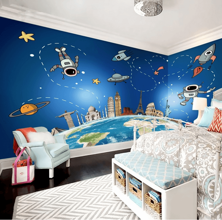 3D Spaceship Rocket 193 Wallpaper AJ Wallpaper