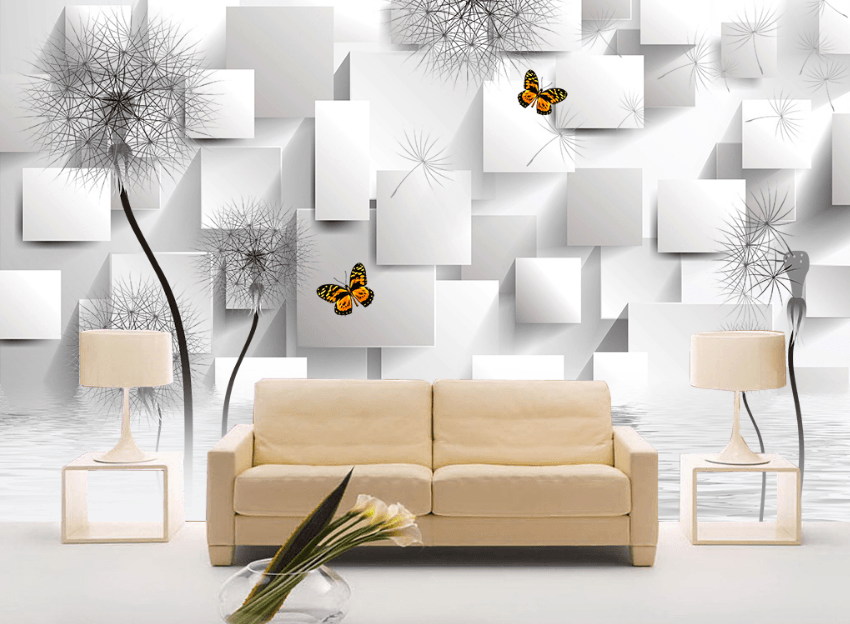 3D Small Butterfly 144 Wallpaper AJ Wallpaper