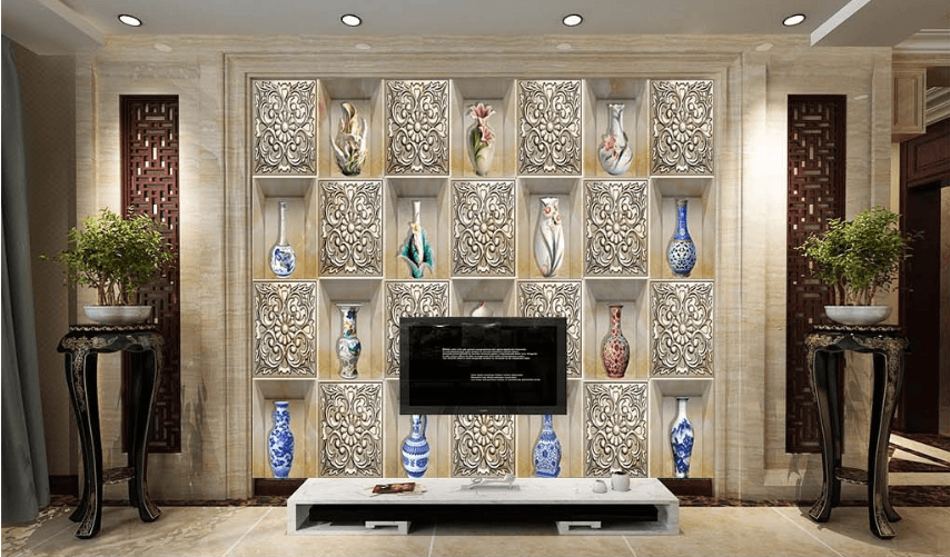 3D Precious Vase 143 Wallpaper AJ Wallpaper