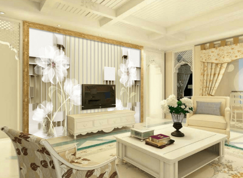 3D Dream Flowers 126 Wallpaper AJ Wallpaper
