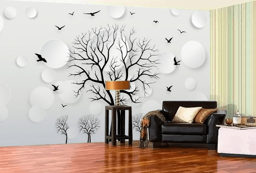 3D Dry Tree 097 Wallpaper AJ Wallpaper