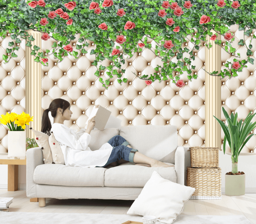 3D Beautiful Flower 094 Wallpaper AJ Wallpaper