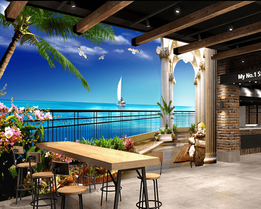 3D Sea Vessel 089 Wallpaper AJ Wallpaper