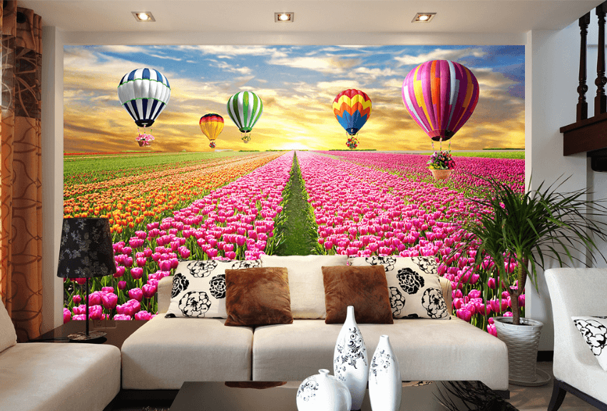 3D Endless Garden 072 Wallpaper AJ Wallpaper