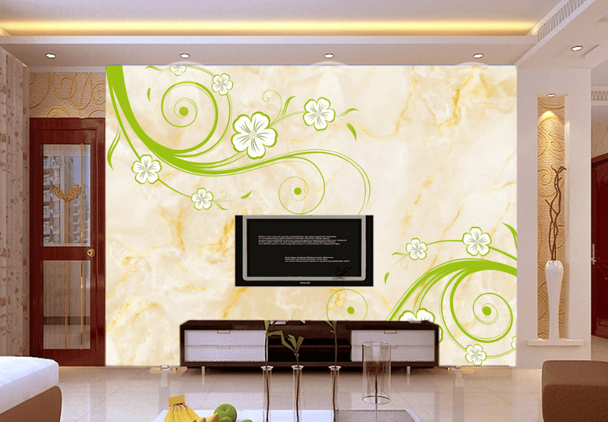 3D Small Flowers 029 Wallpaper AJ Wallpaper