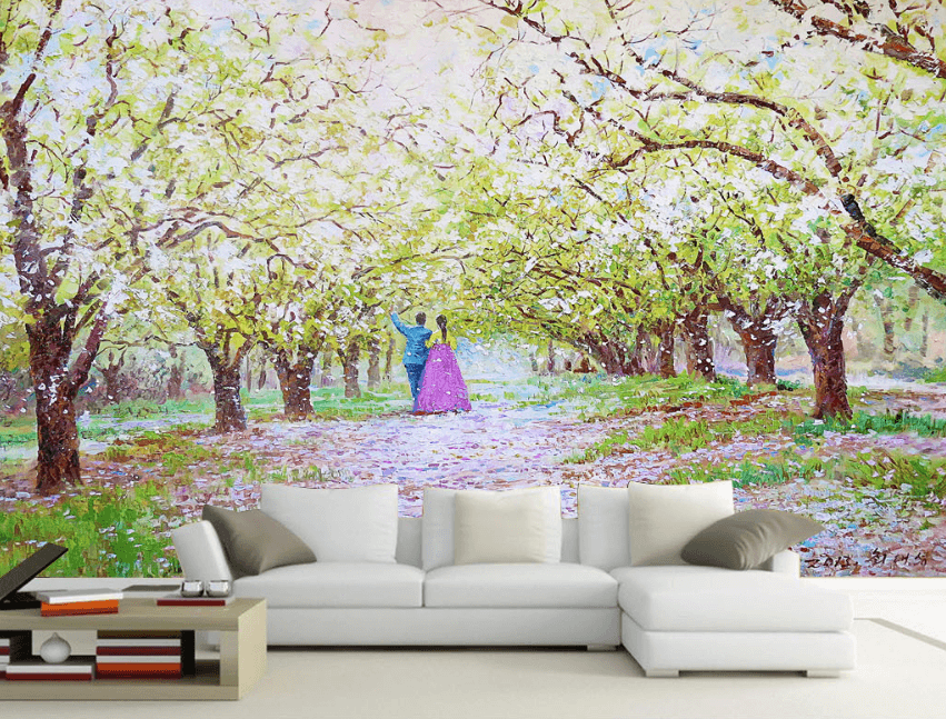 3D Falling Petals 557 Wallpaper AJ Wallpaper