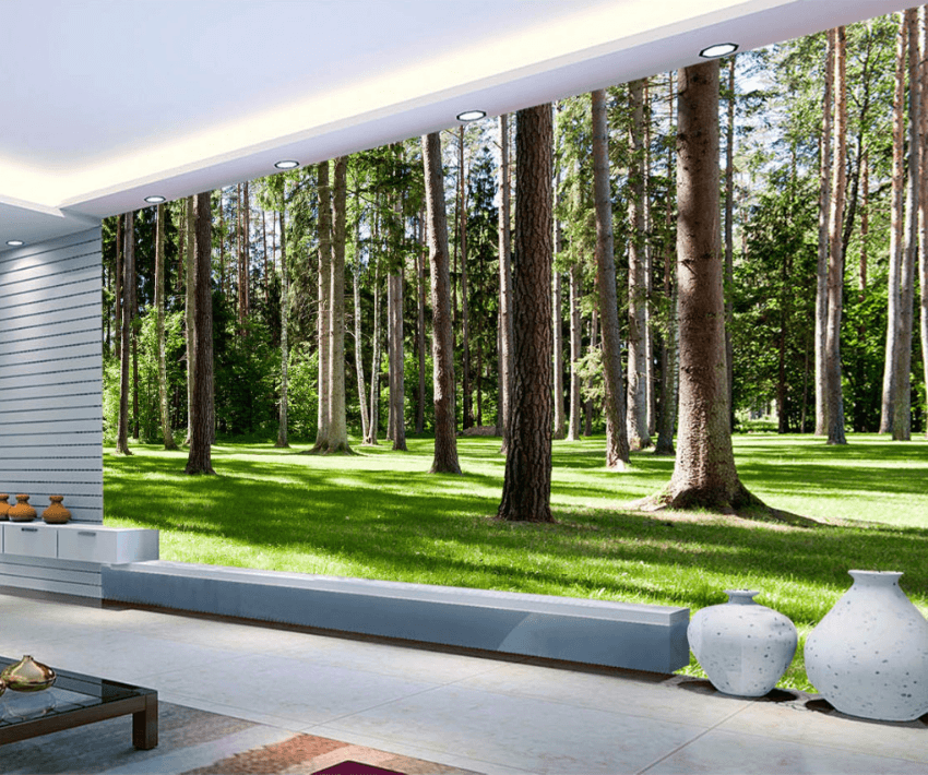 3D Small Grass Forest 544 Wallpaper AJ Wallpaper