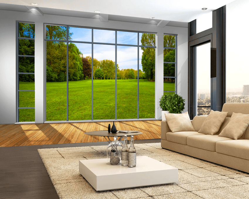 3D Sunny Meadow 540 Wallpaper AJ Wallpaper