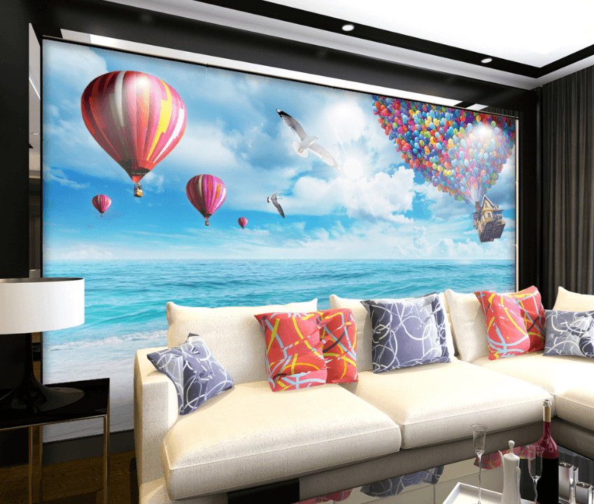 3D Flying House 538 Wallpaper AJ Wallpaper
