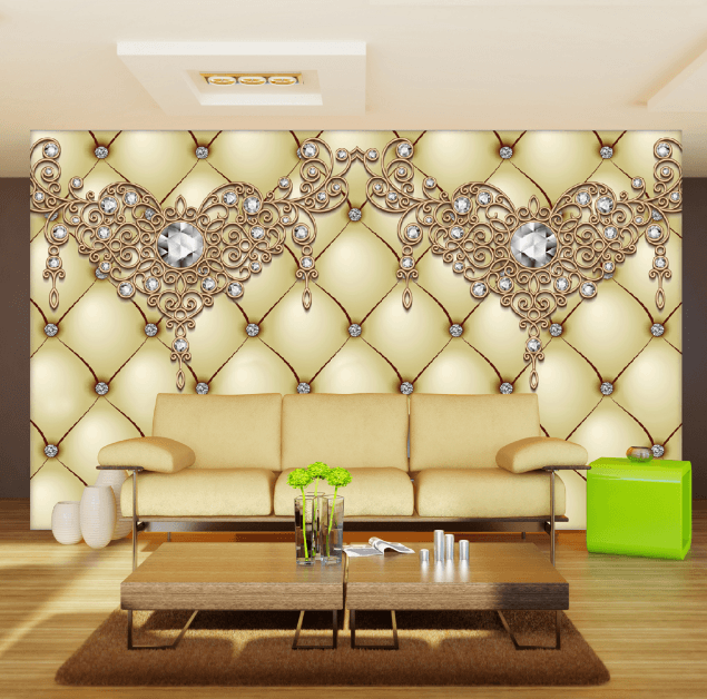 3D Caring Diamond 495 Wallpaper AJ Wallpaper