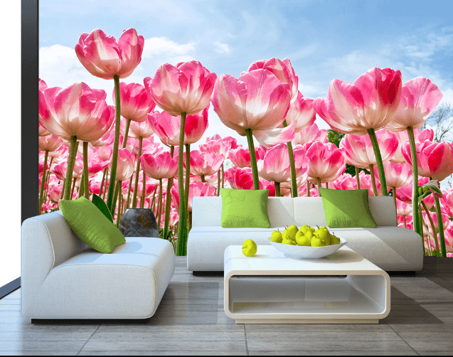 3D Big Flower 348 Wallpaper AJ Wallpaper