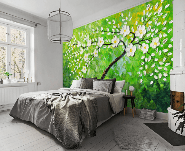 3D Green Area 312 Wallpaper AJ Wallpaper