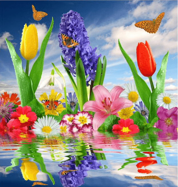 3D Colorful Flowers 1140 Curtains Drapes Wallpaper AJ Wallpaper