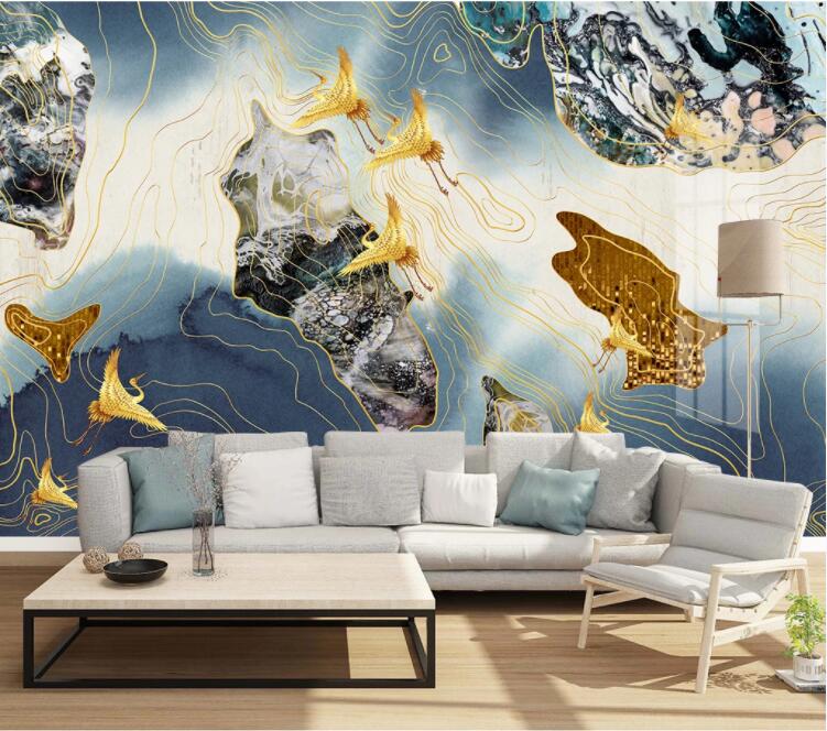 3D Line Pattern WC2218 Wall Murals