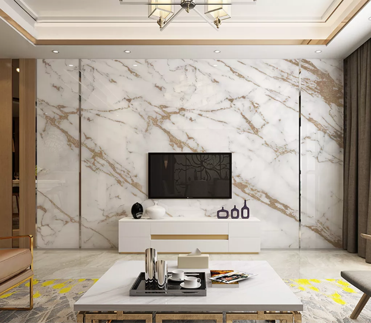 3D Red Curve WC1964 Wall Murals