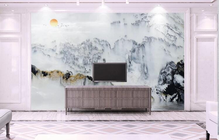 3D Mountain Peak WC1053 Wall Murals Wallpaper AJ Wallpaper 2