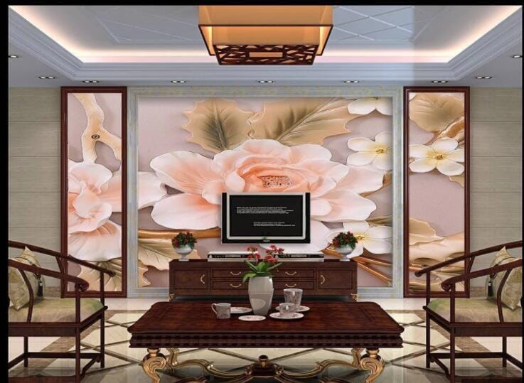 3D Fragrant Flower WC866 Wall Murals Wallpaper AJ Wallpaper 2