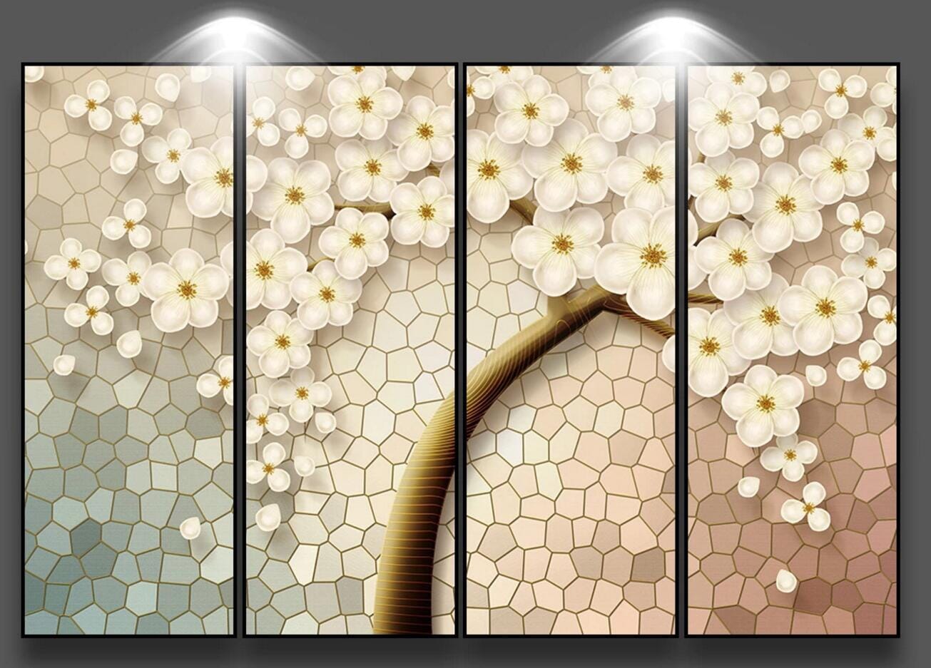 3D Wall Plum WC447 Wall Murals Wallpaper AJ Wallpaper 2