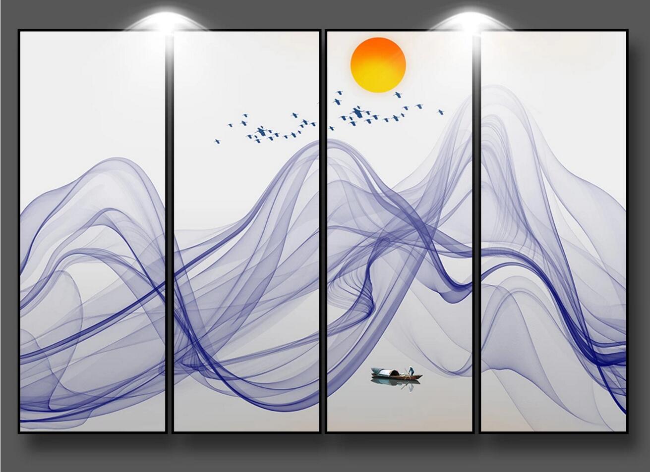 3D Sun Goose WC439 Wall Murals