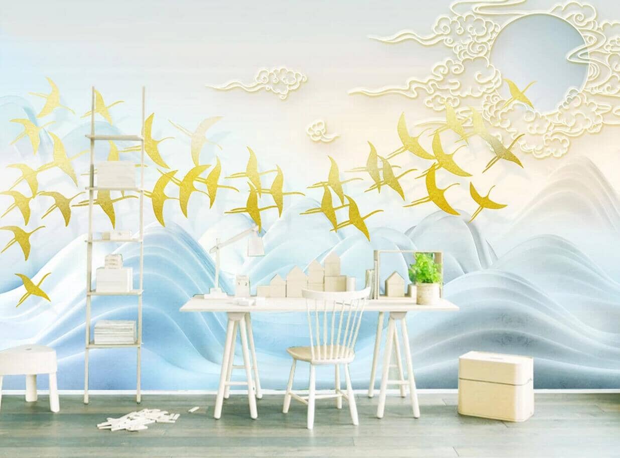 3D Golden Goose WC731 Wall Murals Wallpaper AJ Wallpaper 2