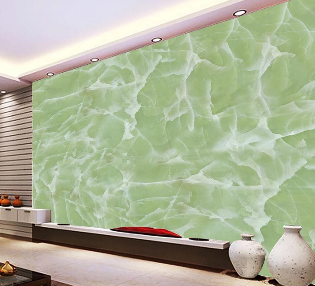 3D Jade Slab WC615 Wall Murals Wallpaper AJ Wallpaper 2