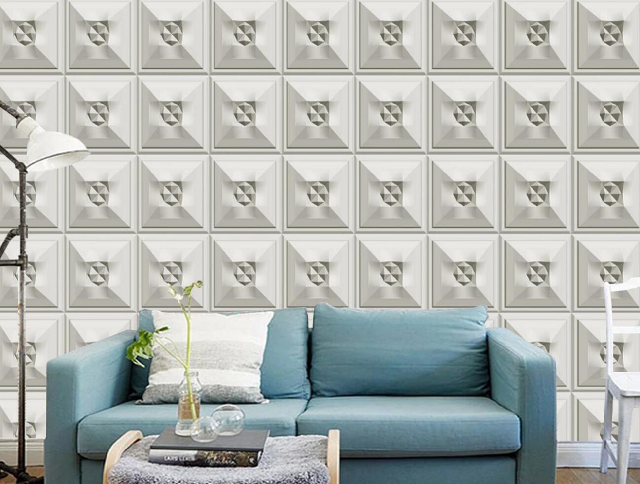 3D Brick Flower WC2100 Wall Murals