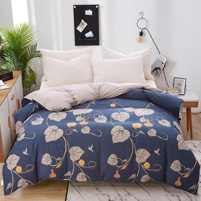3D Leaf Branch 2033 Bed Pillowcases Quilt