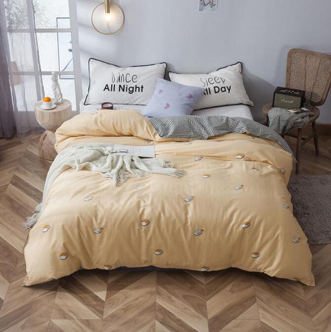 3D Yellow 4188 Bed Pillowcases Quilt