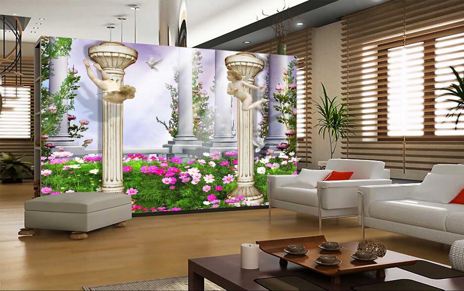 Angel Garden Wallpaper AJ Wallpaper 2