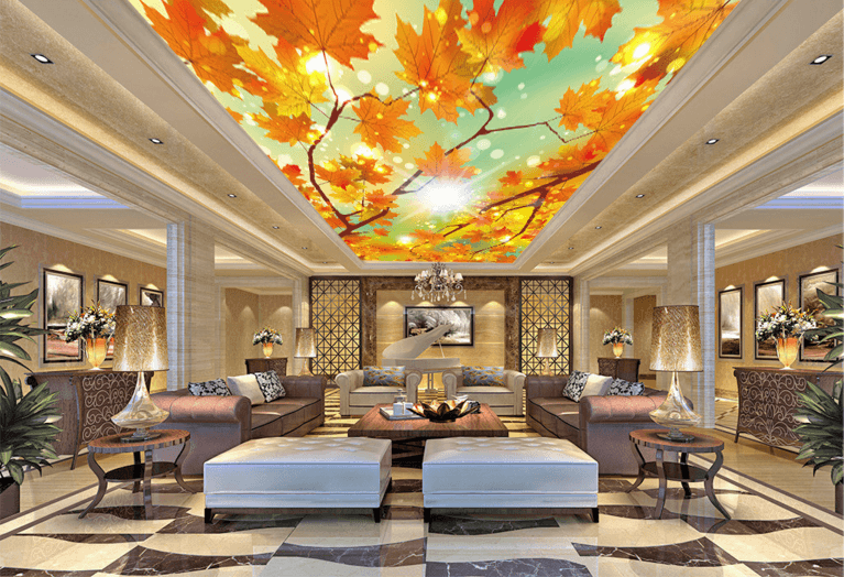 Bright Leaves Wallpaper AJ Wallpaper 2