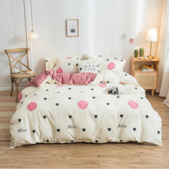 3D Little Love 4064 Bed Pillowcases Quilt