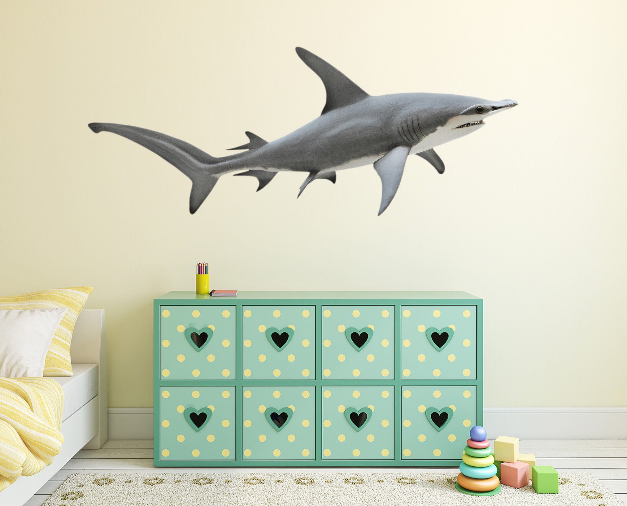 3D Long-mouthed Fish 132 Animals Wall Stickers Wallpaper AJ Wallpaper