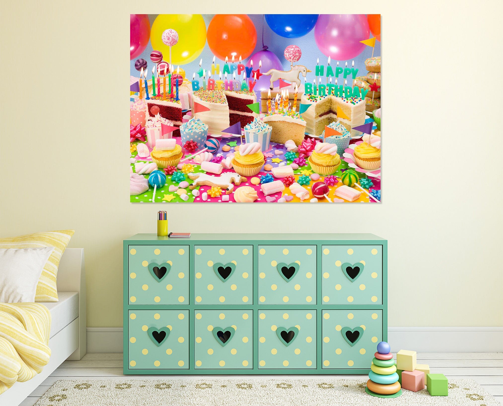 3D Playground 048 Assaf Frank Wall Sticker Wallpaper AJ Wallpaper 2