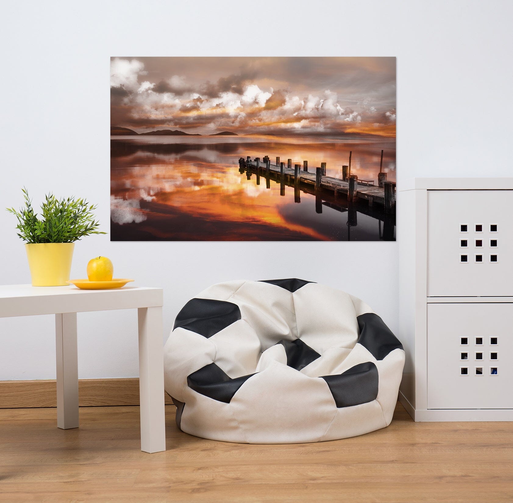 3D River Bridge 206 Marco Carmassi Wall Sticker Wallpaper AJ Wallpaper 2