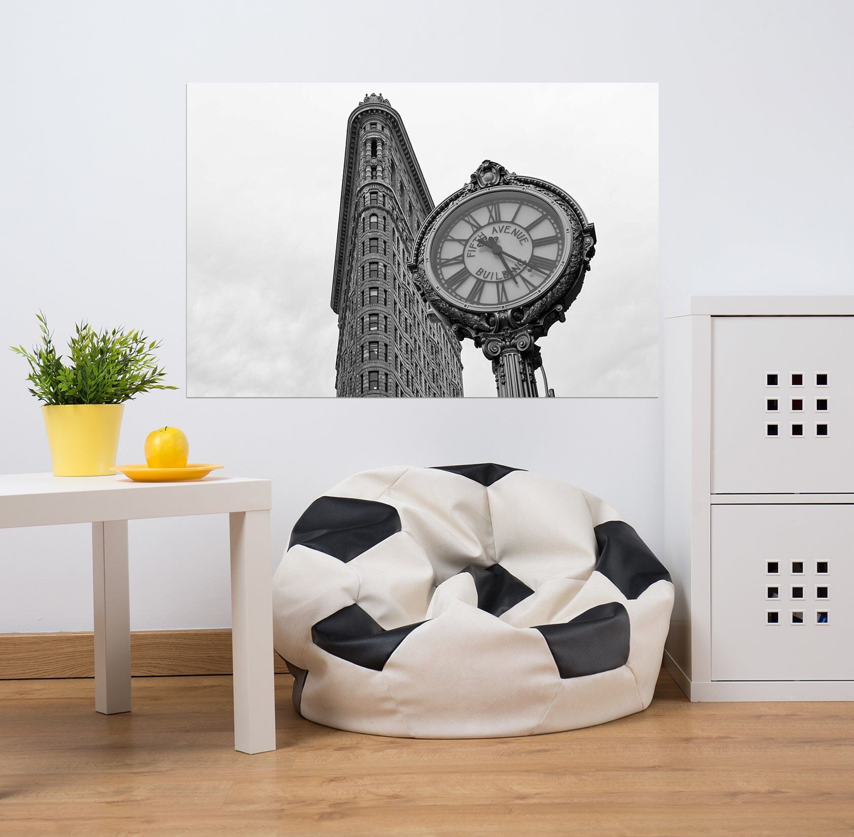 3D Giant Clock 143 Marco Carmassi Wall Sticker Wallpaper AJ Wallpaper 2