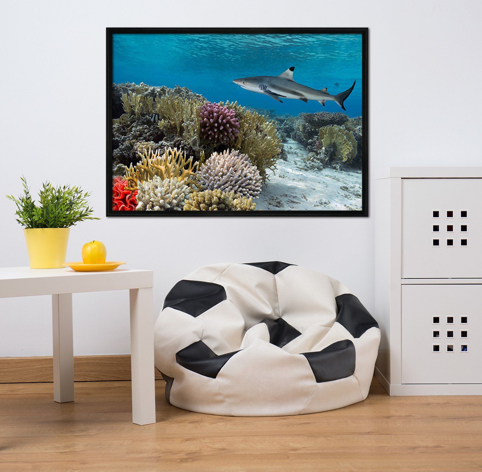 3D Submarine Coral 163 Fake Framed Print Painting Wallpaper AJ Creativity Home