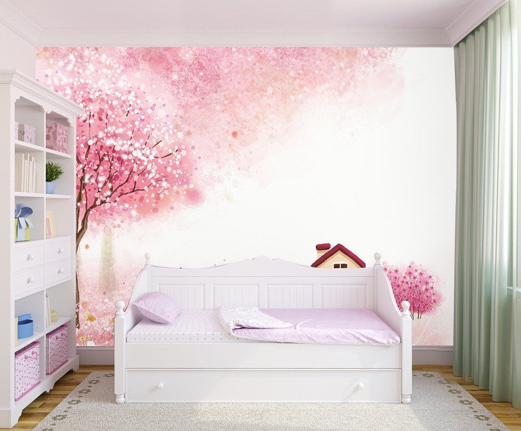 3D Cherry Flower Tree 015 Wallpaper AJ Wallpaper