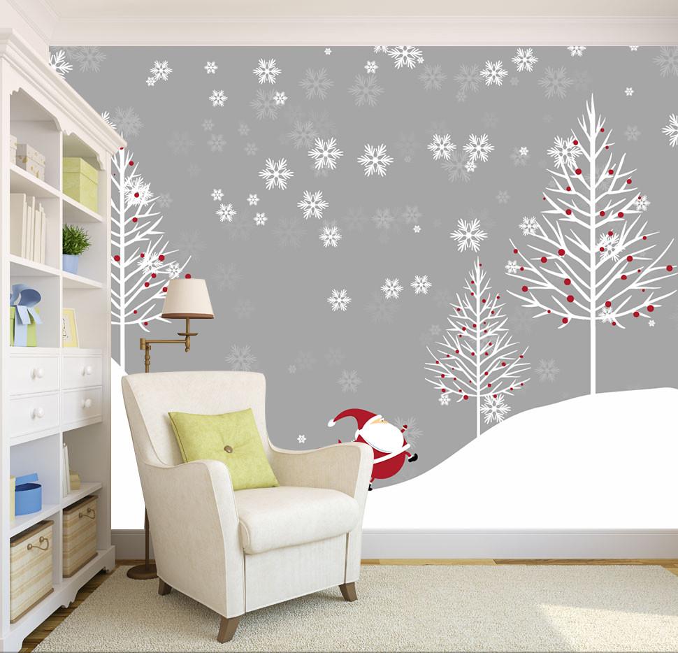 3D Christmas Father Send His Gifts 423 Wallpaper AJ Wallpaper