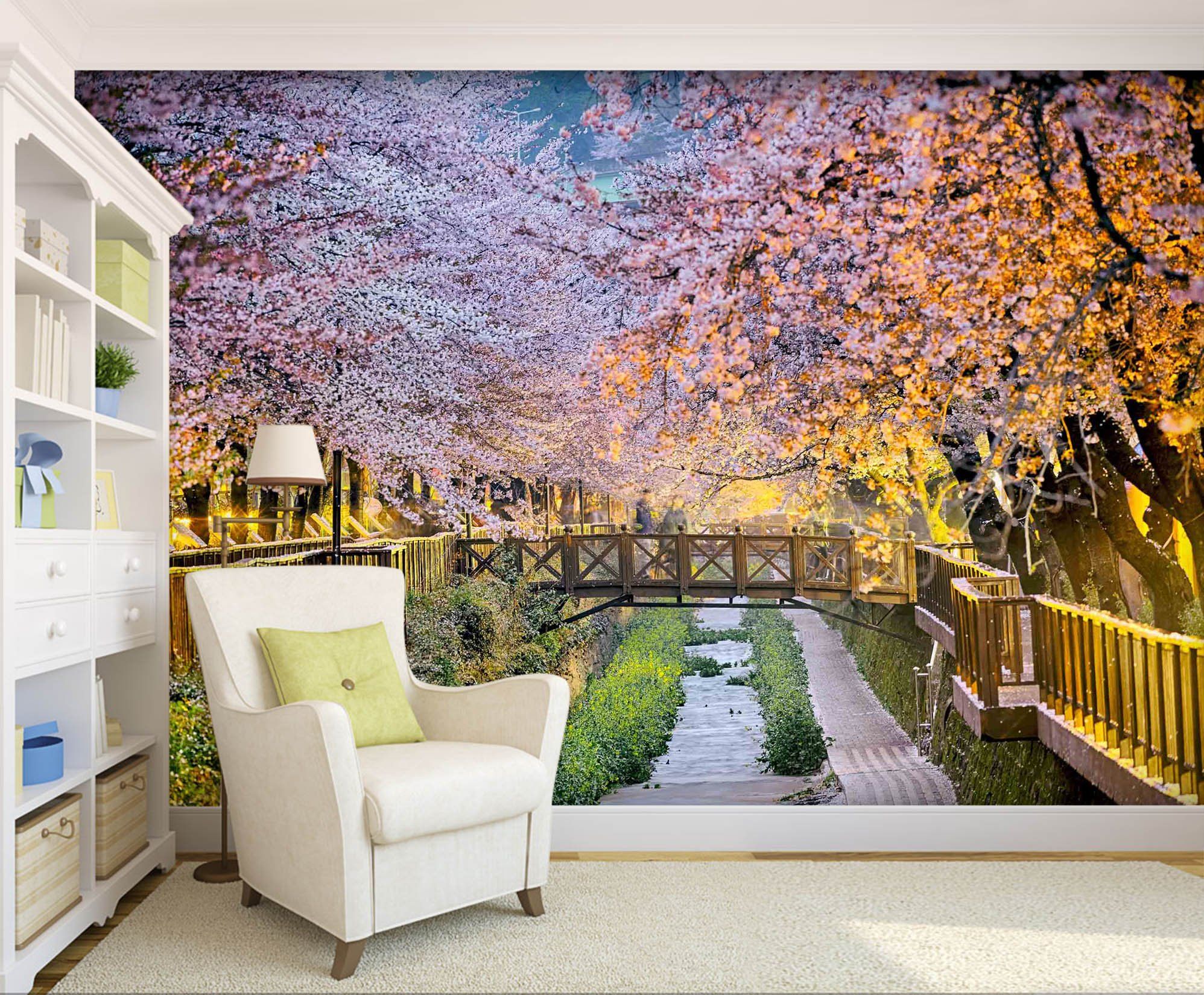 3D Yard Tree 686 Wallpaper AJ Wallpaper