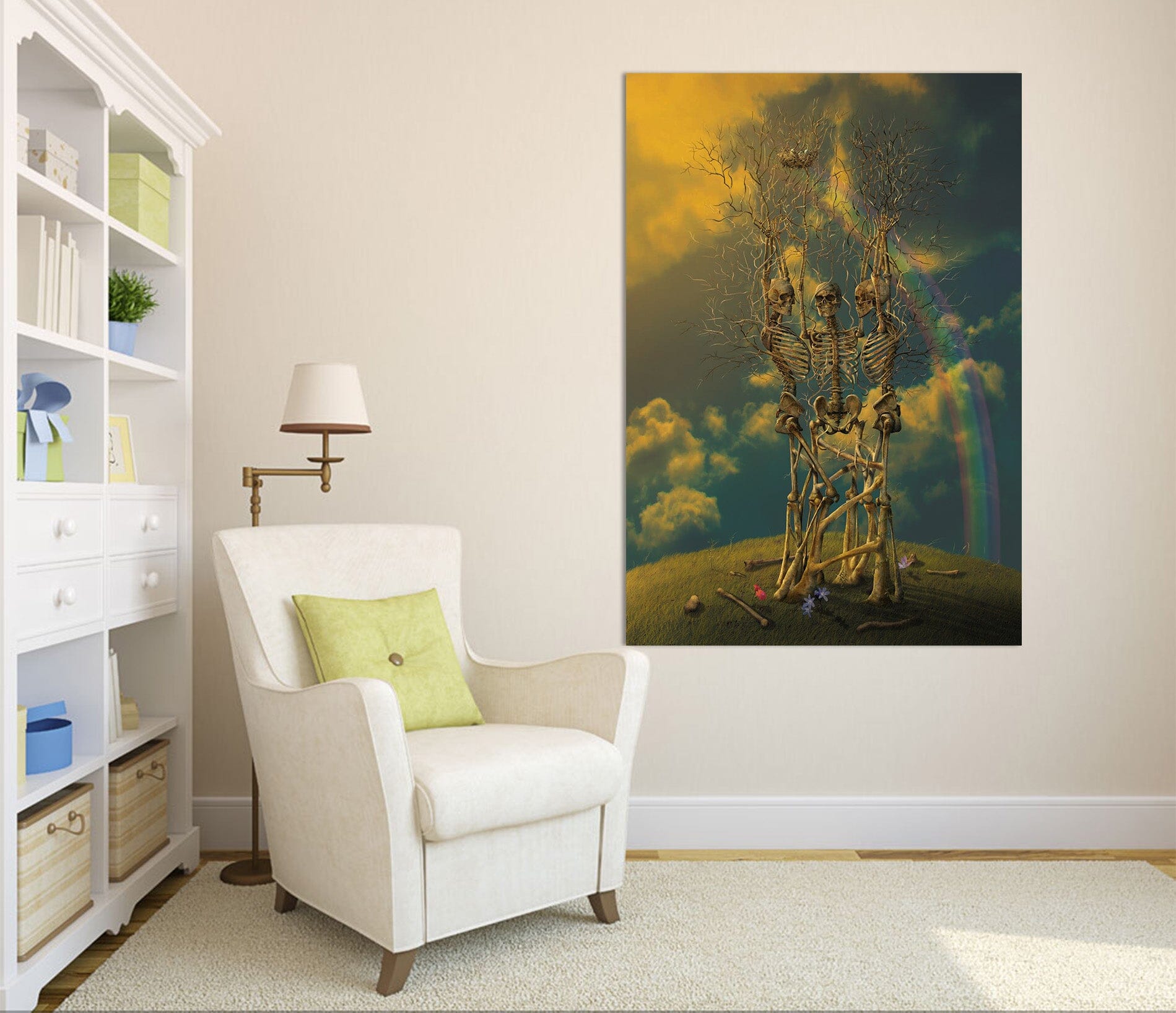 3D Life Cycle 048 Vincent Hie Wall Sticker Wallpaper AJ Wallpaper 2
