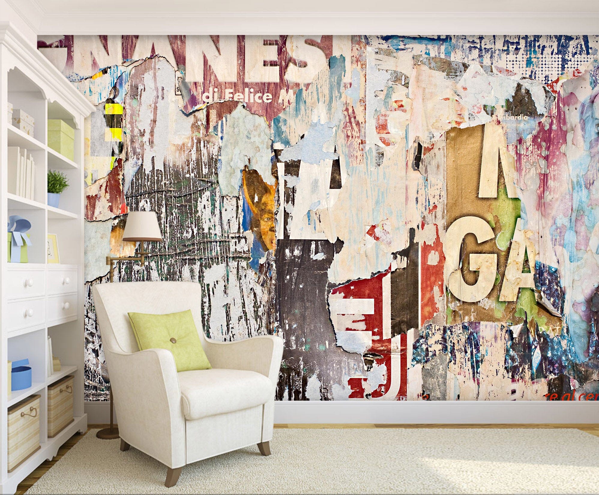 3D Shabby Sticker 87 Wall Murals Wallpaper AJ Wallpaper 2