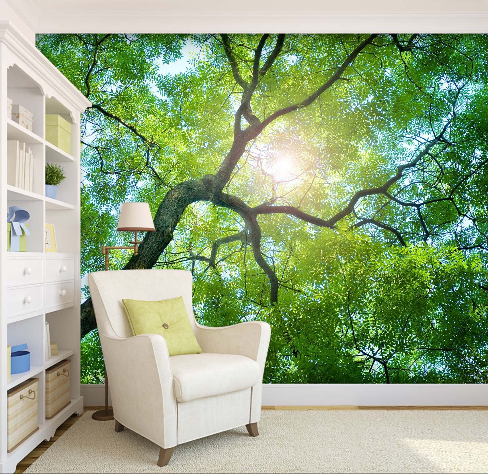 3D Sun Forest 116 Wall Murals Wallpaper AJ Wallpaper 2