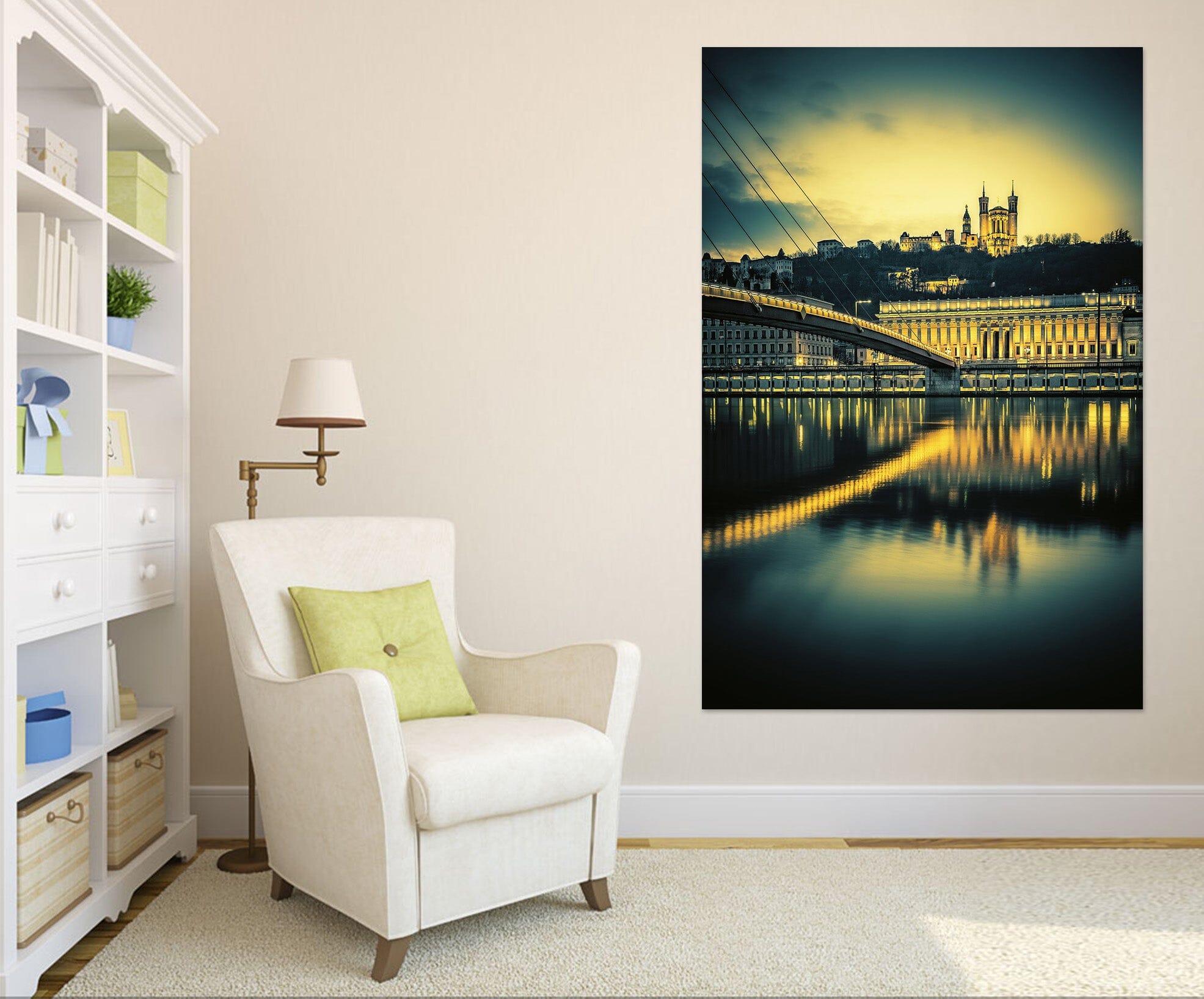 3D Villa Sunset 1004 Wall Sticker Wallpaper AJ Wallpaper 2