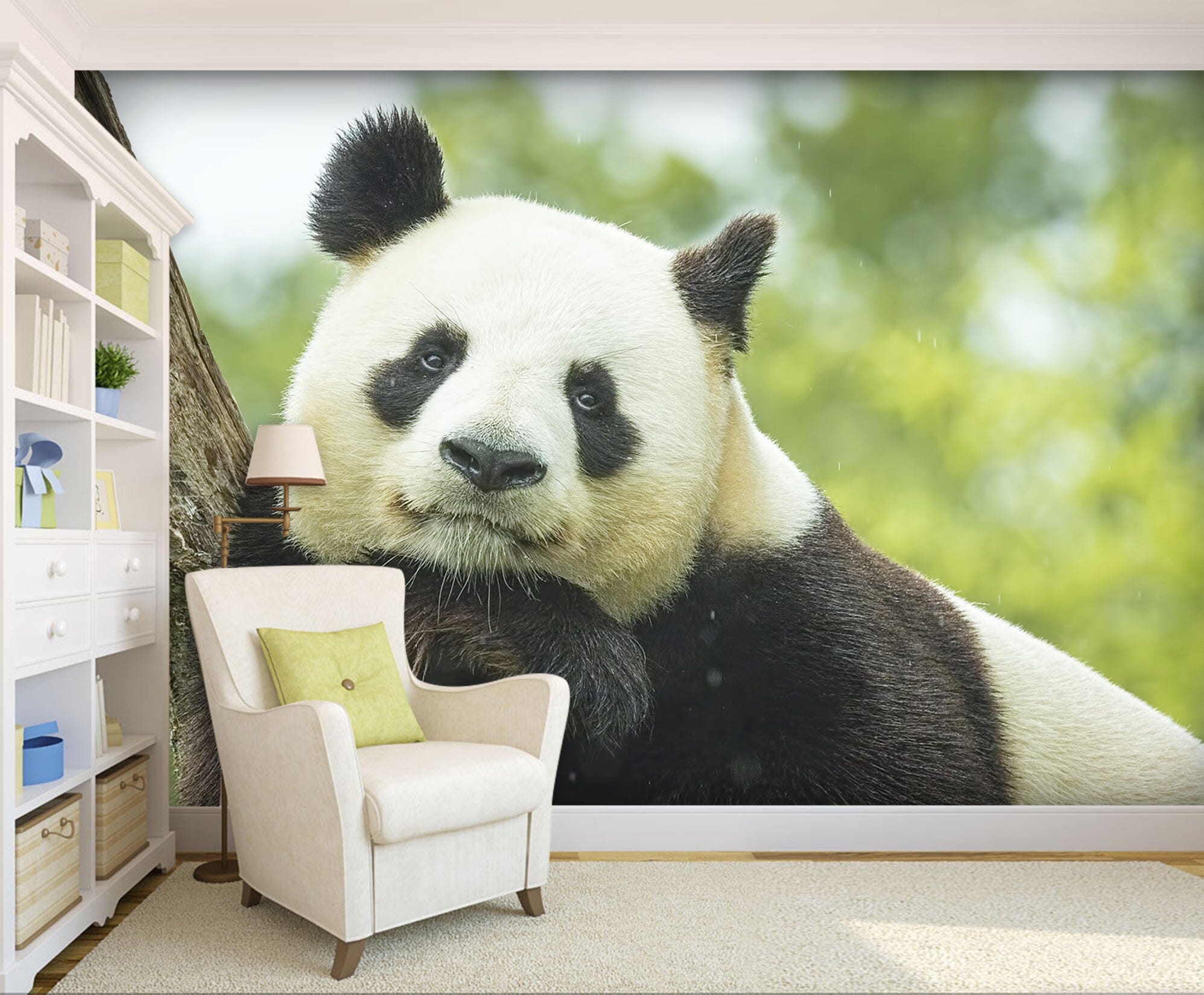 3D Panda Leisure 313 Wall Murals Wallpaper AJ Wallpaper 2