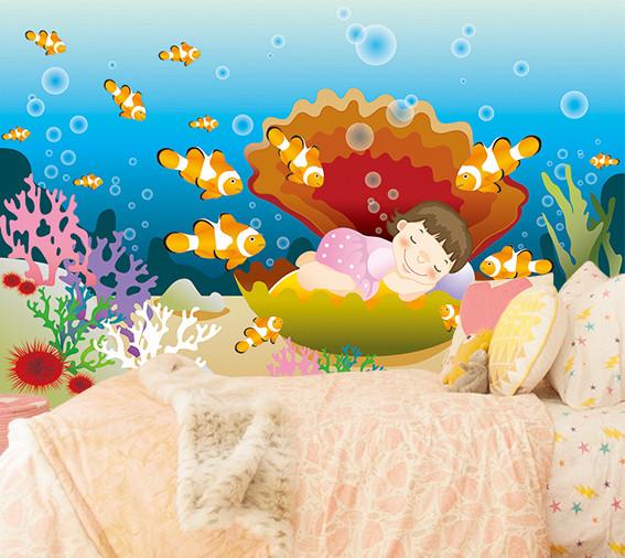 3D Ocean Seabed Fish 98 Wallpaper AJ Wallpaper 2