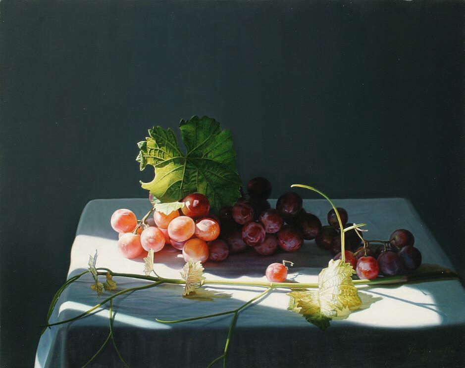 Fresh Grapes Wallpaper AJ Wallpaper 2