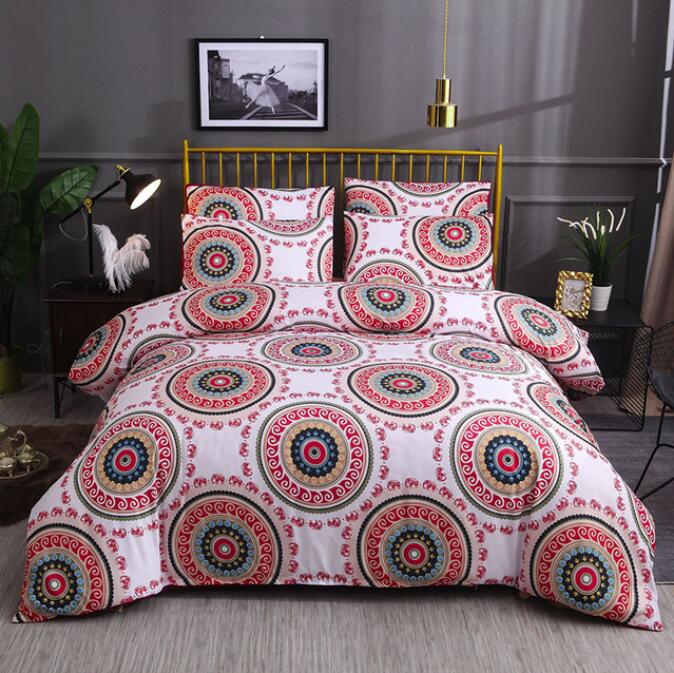 3D Red And Green Totem Pattern 13067 Bed Pillowcases Quilt