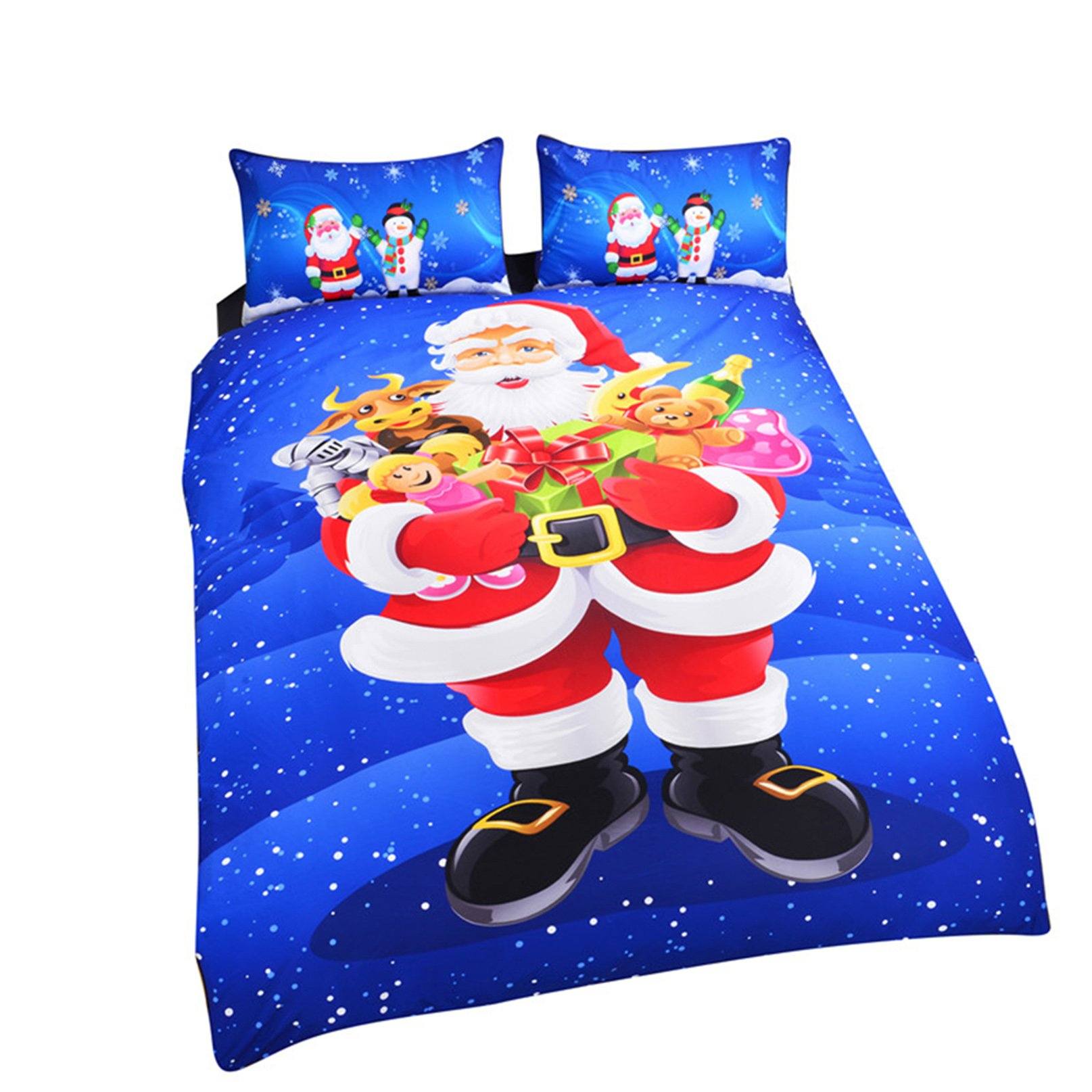 3D Santa Claus 175 Bed Pillowcases Quilt Wallpaper AJ Wallpaper